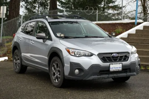 Silver 2021 Subaru Crosstrek Sport for sale in Tacoma, WA