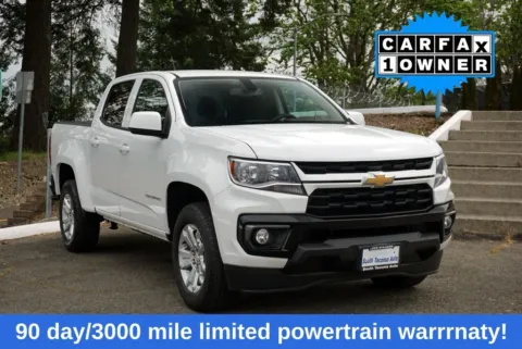 White 2022 Chevrolet Colorado LT for sale in Tacoma, WA