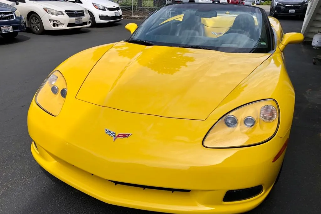 Yellow 2005 Chevrolet Corvette for sale in Tacoma, WA