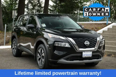 Black 2022 Nissan Rogue SV for sale in Tacoma, WA