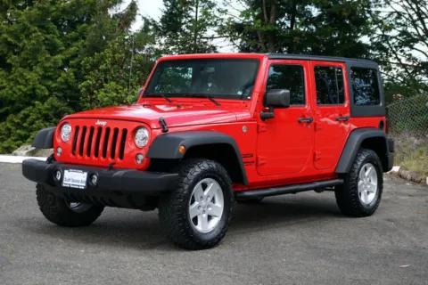Another view of 2017 Jeep Wrangler Unlimited Sport for sale in Tacoma, WA at South Tacoma Auto