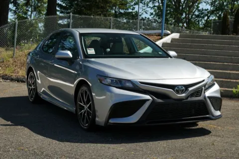 Silver 2021 Toyota Camry SE for sale in Tacoma, WA