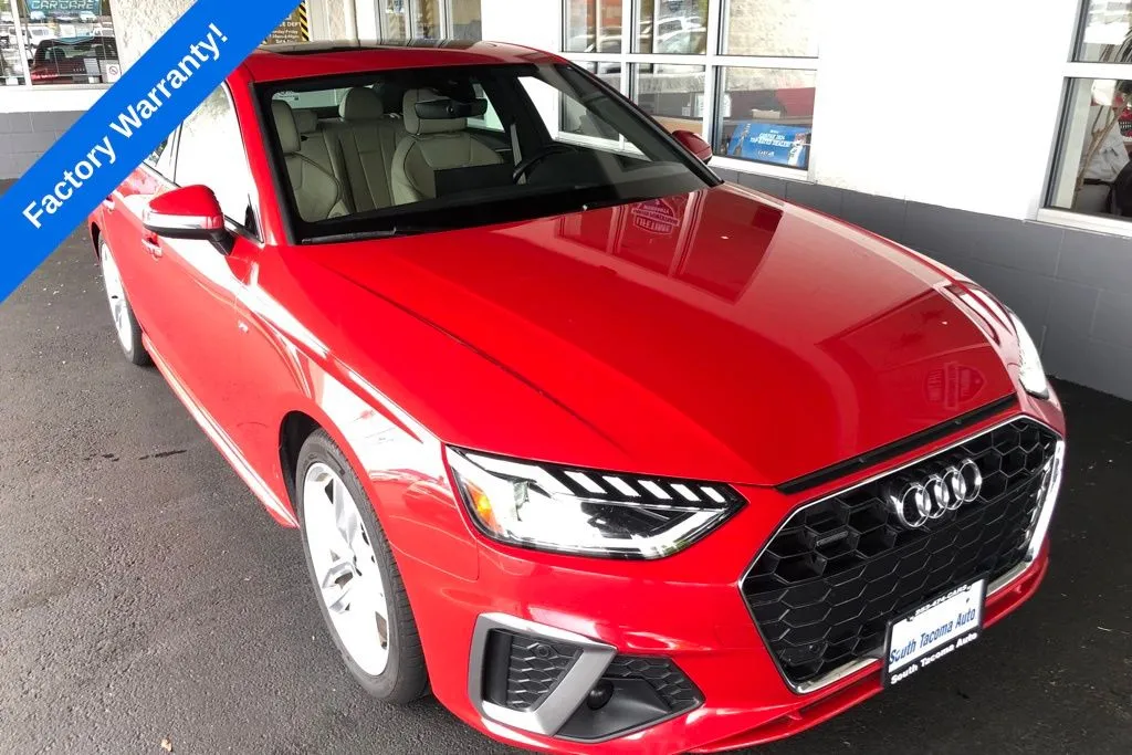 Red 2024 Audi A4 45 S line Premium Plus quattro for sale in Tacoma, WA