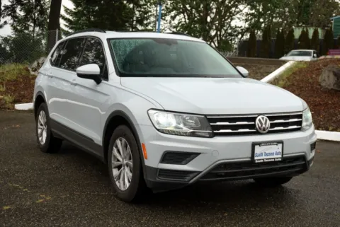 White 2019 Volkswagen Tiguan 2.0T SE for sale in Tacoma, WA