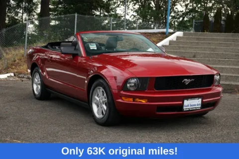 Red 2007 Ford Mustang V6 Premium for sale in Tacoma, WA