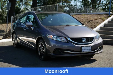 Gray 2015 Honda Civic EX for sale in Tacoma, WA