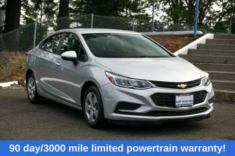 Silver 2017 Chevrolet Cruze LS for sale in Tacoma, WA