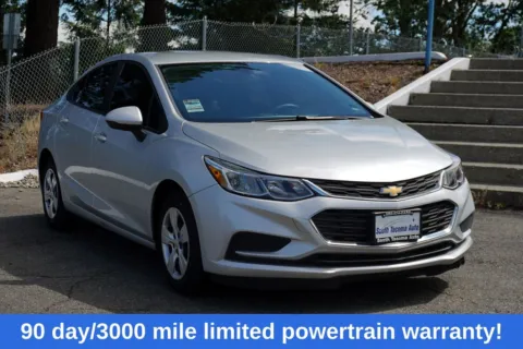 Silver 2017 Chevrolet Cruze LS for sale in Tacoma, WA