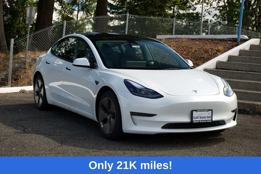 White 2023 Tesla Model 3 for sale in Tacoma, WA