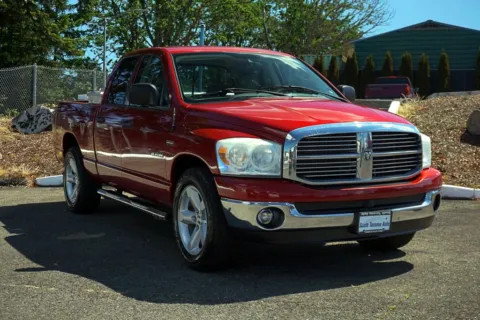 Red 2008 Dodge Ram 1500 SLT for sale in Tacoma, WA