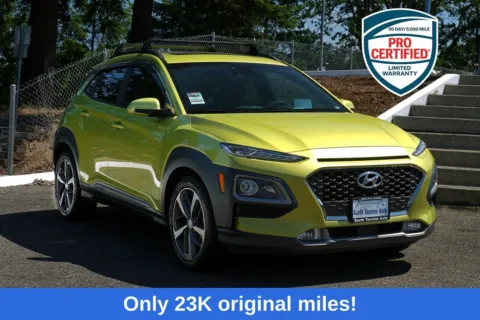 Green 2019 Hyundai Kona Ultimate for sale in Tacoma, WA