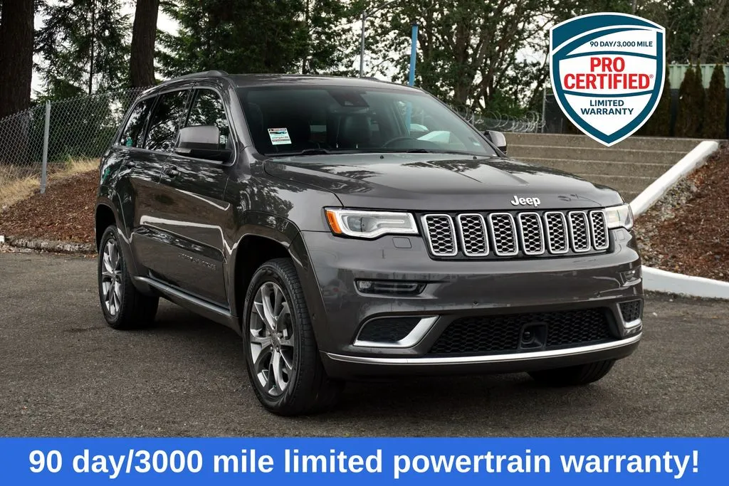Gray 2020 Jeep Grand Cherokee Summit for sale in Tacoma, WA