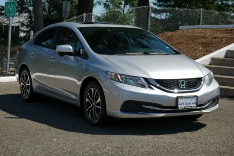Silver 2015 Honda Civic EX for sale in Tacoma, WA
