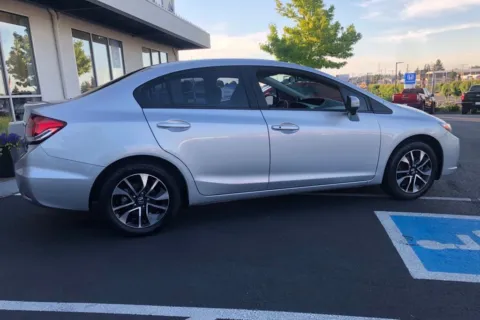 Silver 2015 Honda Civic EX for sale in Tacoma, WA