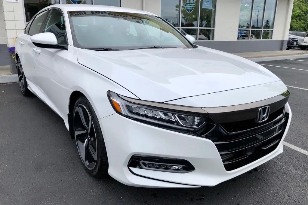 White 2018 Honda Accord Sport for sale in Tacoma, WA