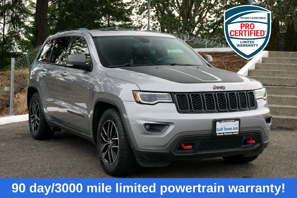 Silver 2018 Jeep Grand Cherokee Trailhawk for sale in Tacoma, WA
