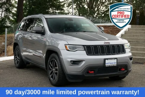Silver 2018 Jeep Grand Cherokee Trailhawk for sale in Tacoma, WA
