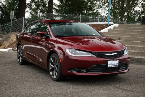 Red 2015 Chrysler 200 S for sale in Tacoma, WA