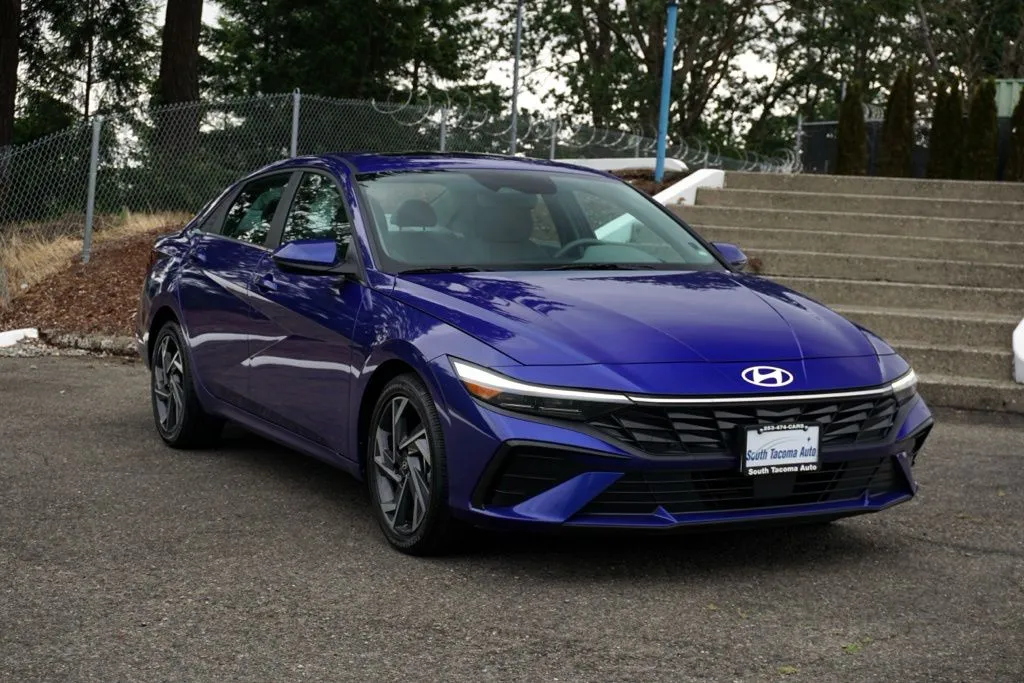 Blue 2025 Hyundai Elantra SEL Convenience for sale in Tacoma, WA