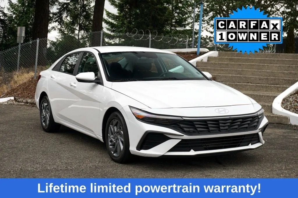 White 2025 Hyundai Elantra SEL Convenience for sale in Tacoma, WA
