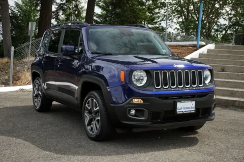 Blue 2018 Jeep Renegade Latitude for sale in Tacoma, WA
