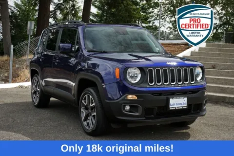 Blue 2018 Jeep Renegade Latitude for sale in Tacoma, WA