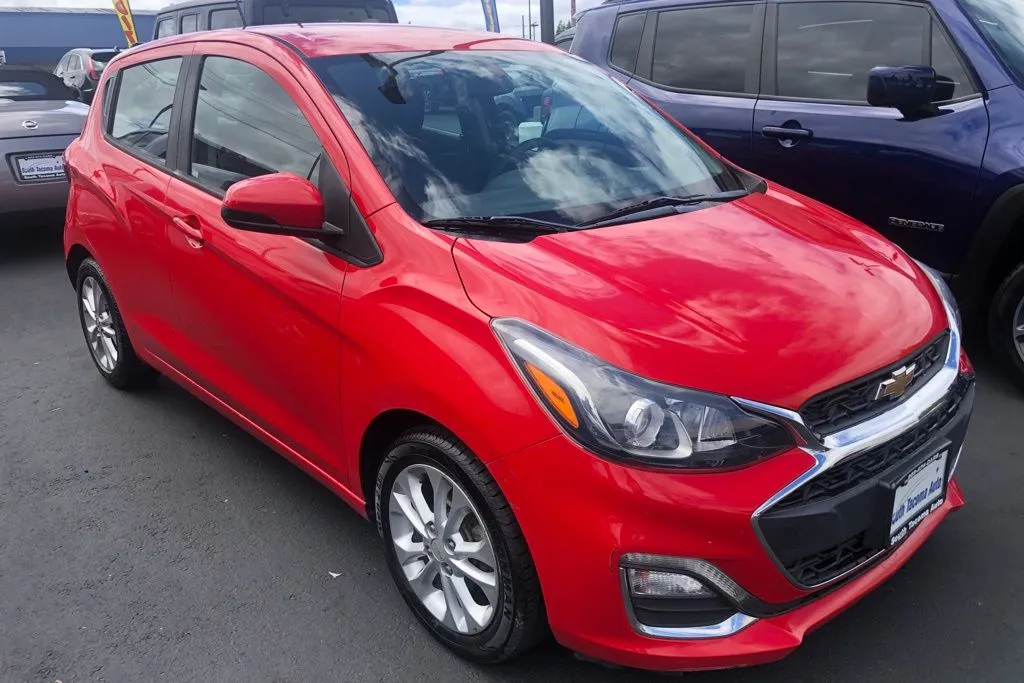 Red 2019 Chevrolet Spark 1LT for sale in Tacoma, WA