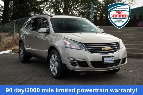 Silver 2017 Chevrolet Traverse LT 1LT for sale in Tacoma, WA
