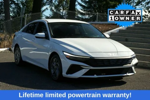White 2024 Hyundai Elantra SEL for sale in Tacoma, WA