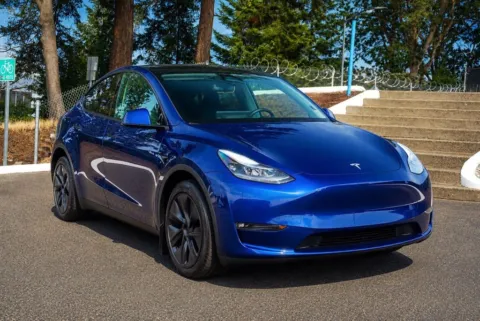 Blue 2025 Tesla Model Y Long Range for sale in Tacoma, WA