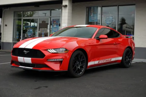 Another view of 2018 Ford Mustang EcoBoost for sale in Tacoma, WA at South Tacoma Auto