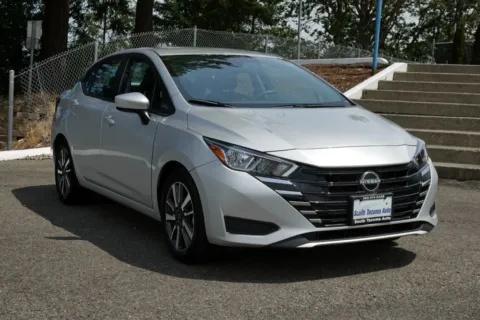 Silver 2023 Nissan Versa 1.6 SV for sale in Tacoma, WA