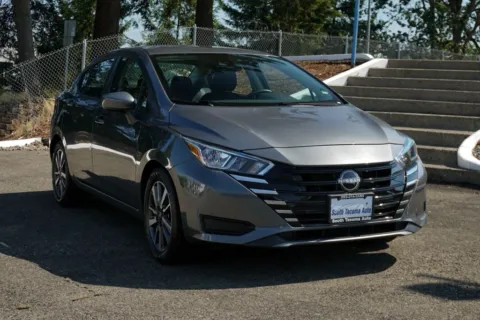 Black 2022 Nissan Versa 1.6 SV for sale in Tacoma, WA