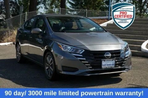 Black 2022 Nissan Versa 1.6 SV for sale in Tacoma, WA