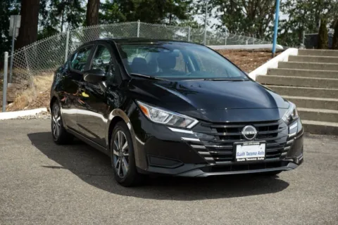 Black 2023 Nissan Versa 1.6 SV for sale in Tacoma, WA