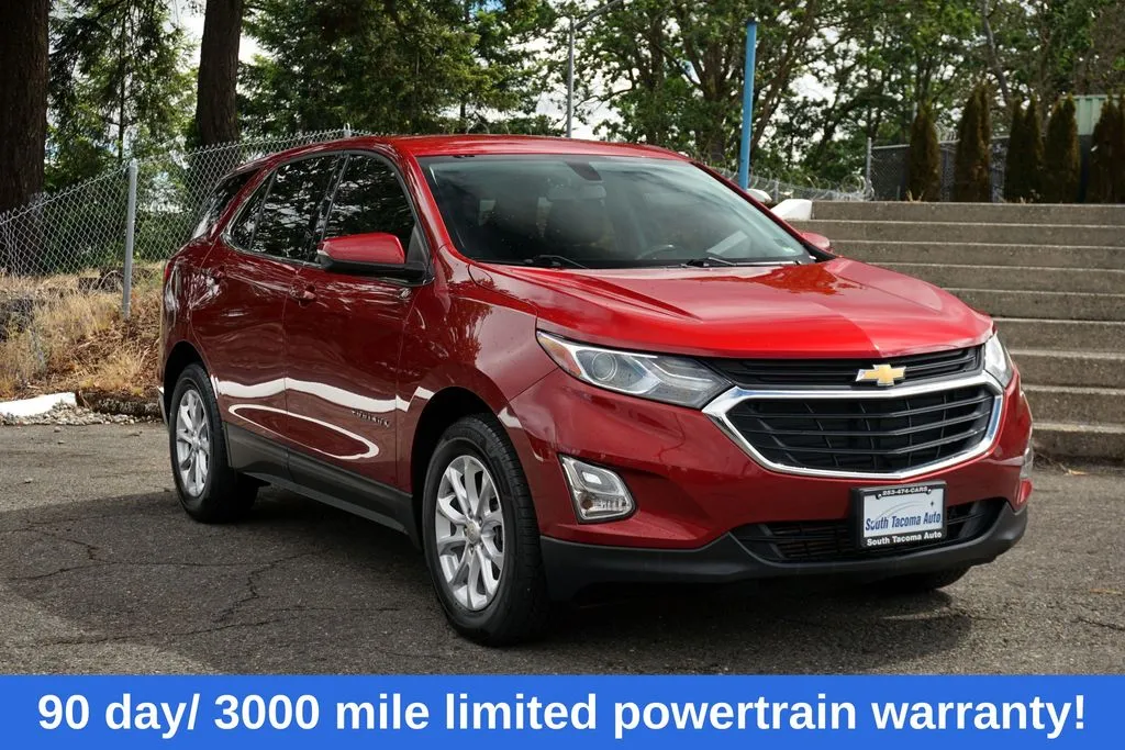Red 2019 Chevrolet Equinox LT for sale in Tacoma, WA