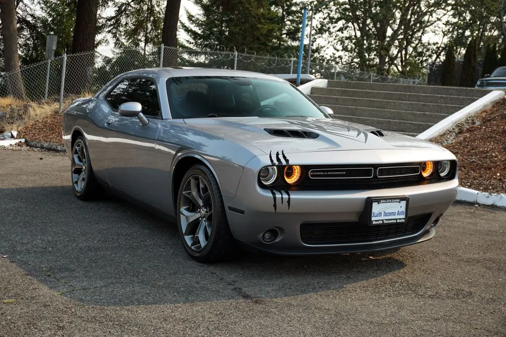 Silver 2016 Dodge Challenger SXT for sale in Tacoma, WA