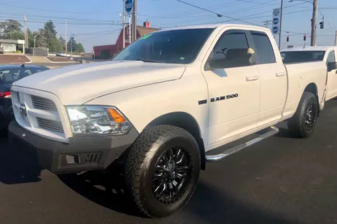 White 2012 Ram 1500 Sport 4WD for sale in Tacoma, WA