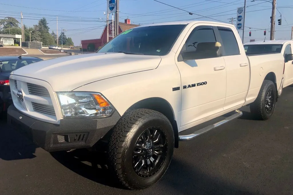 White 2012 Ram 1500 Sport 4WD for sale in Tacoma, WA