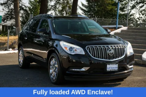Black 2016 Buick Enclave Leather Group for sale in Tacoma, WA