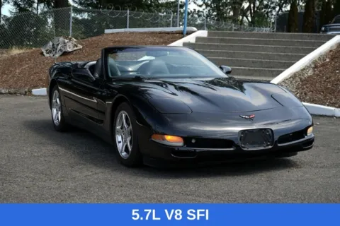 Black 2002 Chevrolet Corvette for sale in Tacoma, WA