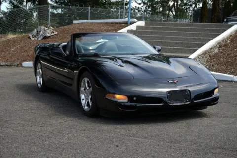 Black 2002 Chevrolet Corvette for sale in Tacoma, WA