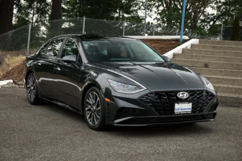 Gray 2022 Hyundai Sonata Limited for sale in Tacoma, WA
