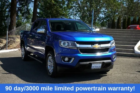 Blue 2018 Chevrolet Colorado LT for sale in Tacoma, WA