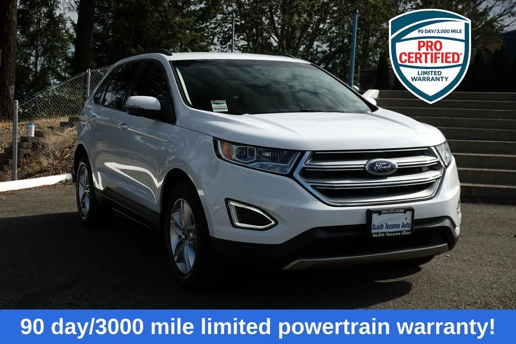 White 2017 Ford Edge SEL for sale in Tacoma, WA
