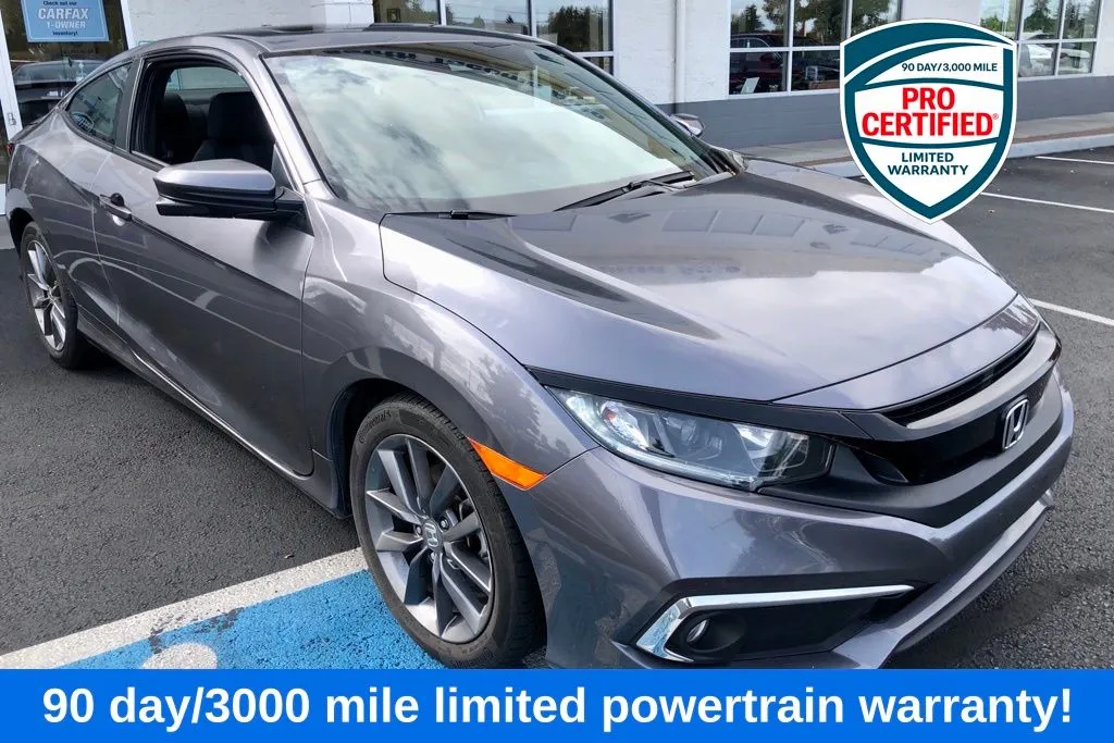 Gray 2020 Honda Civic EX for sale in Tacoma, WA