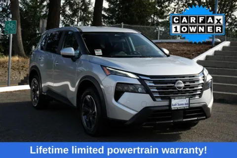 Silver 2025 Nissan Rogue SV for sale in Tacoma, WA