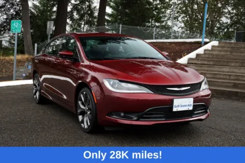 Red 2015 Chrysler 200 S for sale in Tacoma, WA