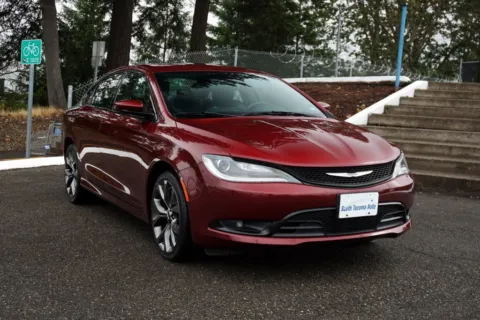 Red 2015 Chrysler 200 S for sale in Tacoma, WA