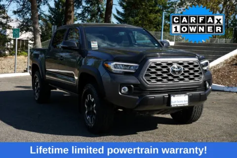 Gray 2022 Toyota Tacoma TRD Off-Road V6 for sale in Tacoma, WA